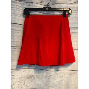 Spanx Red Skort With Built-In Shorts Size S
